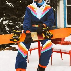 Tipsy Elves Men's Santa Fe Shredder Ski Suit Holidays & Occasions 12 Tipsy Elves Men's Santa Fe Shredder Ski Suit Holidays & Occasions