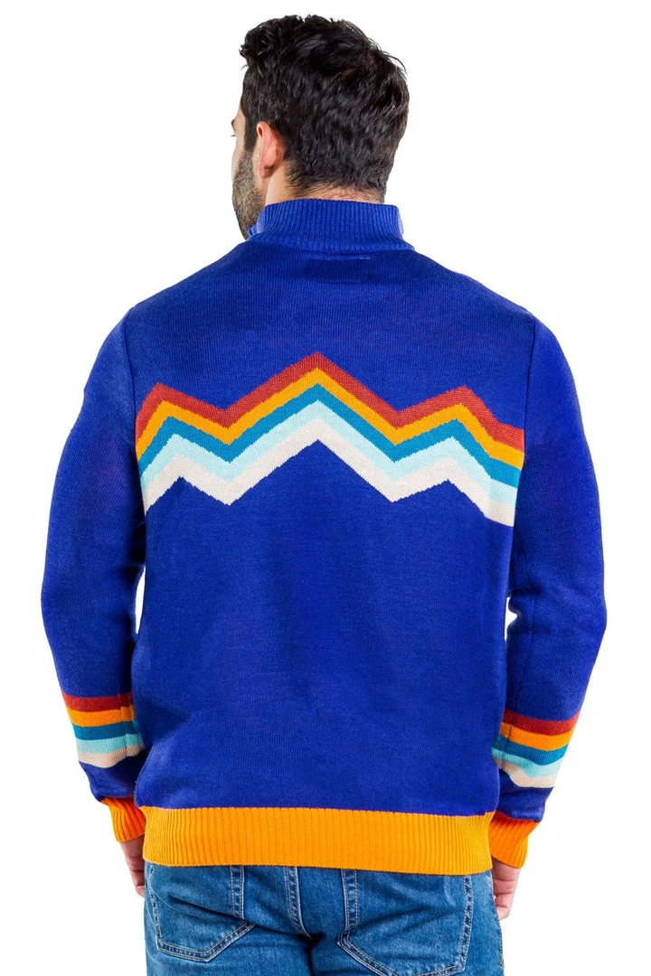 Tipsy Elves Men's Sunset Slopes Sweater 5 Tipsy Elves Men's Sunset Slopes Sweater
