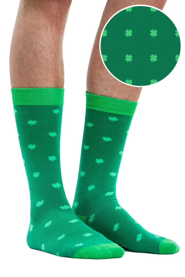 Tipsy Elves Men's Clover Socks 3 Tipsy Elves Men's Clover Socks