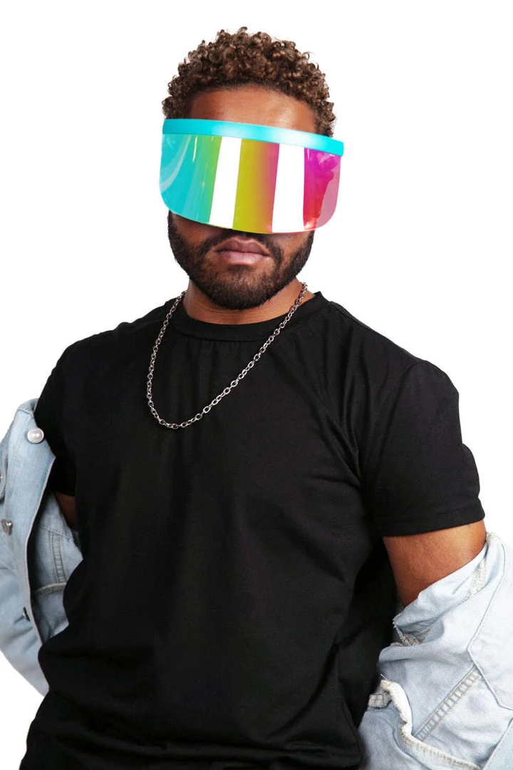 Tipsy Elves Sorbet Sunrise Visor Shades Summer 3 Tipsy Elves Sorbet Sunrise Visor Shades Summer