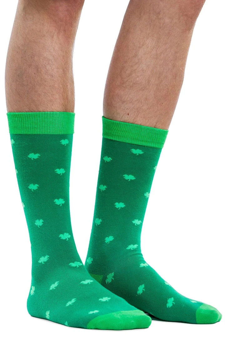 Tipsy Elves Men's Clover Socks 4 Tipsy Elves Men's Clover Socks