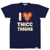 Tipsy Elves Men's I Heart Thicc Thighs Tee 2 Tipsy Elves Men's I Heart Thicc Thighs Tee