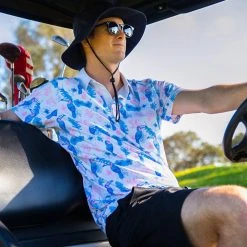 Tipsy Elves Men's Toucan Tango Golf Polo