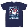 Tipsy Elves Men's Feels Good To Be American Tee 1 Tipsy Elves Men's Feels Good To Be American Tee