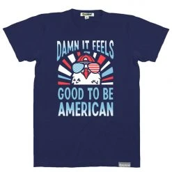 Tipsy Elves Men's Feels Good To Be American Tee
