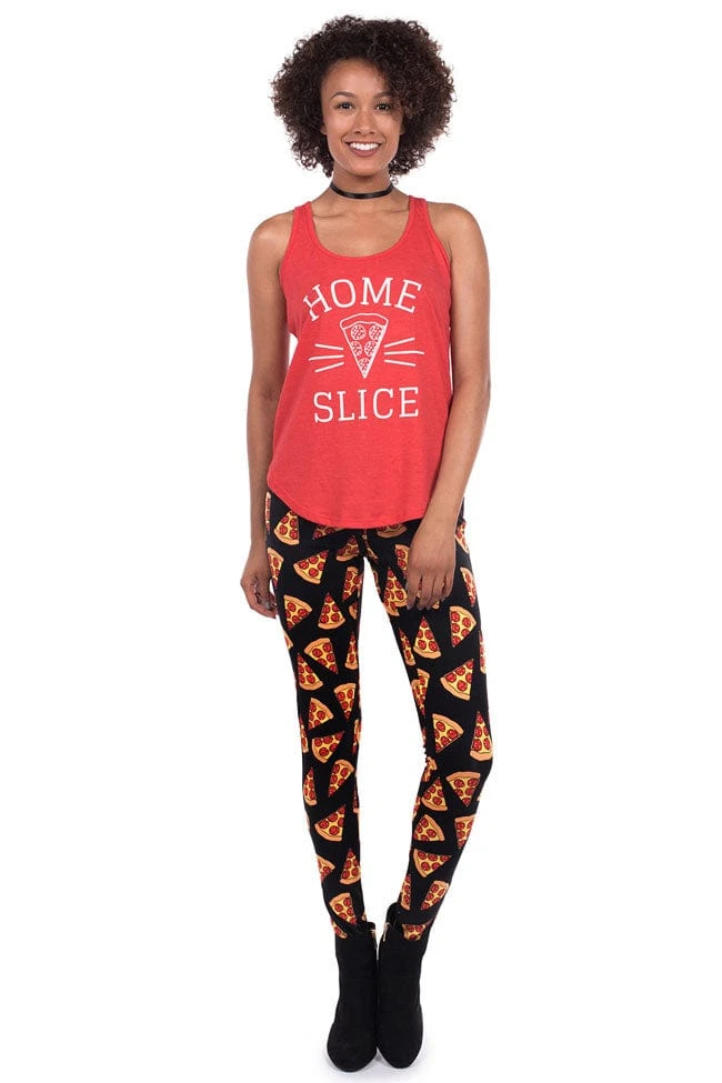 Tipsy Elves Women's Home Slice Pizza Tank Top 5 Tipsy Elves Women's Home Slice Pizza Tank Top