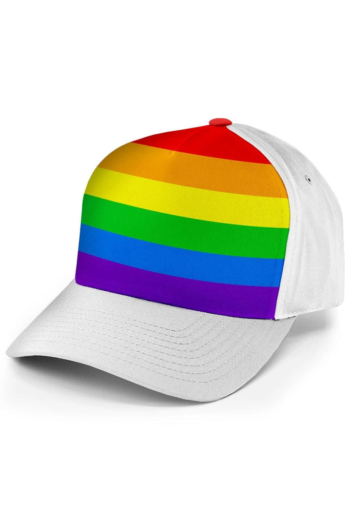 Tipsy Elves Rainbow All The Way Hat Pride & LGBTQ+ 3 Tipsy Elves Rainbow All The Way Hat Pride & LGBTQ+