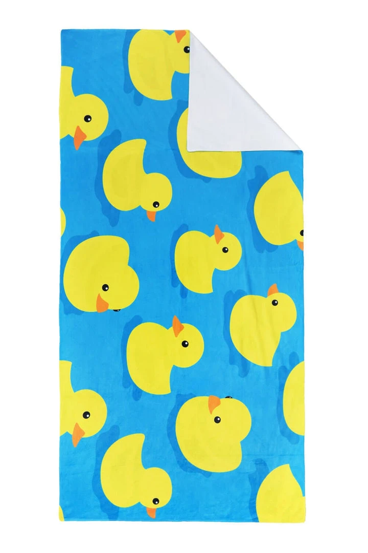 Tipsy Elves Summer Rubber Ducky Beach Towel 3 Tipsy Elves Summer Rubber Ducky Beach Towel