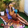 Tipsy Elves Tiger Beach Towel Summer