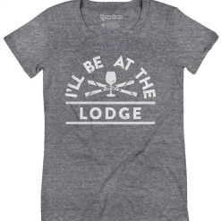 Tipsy Elves Women's I'll Be At The Lodge Tee