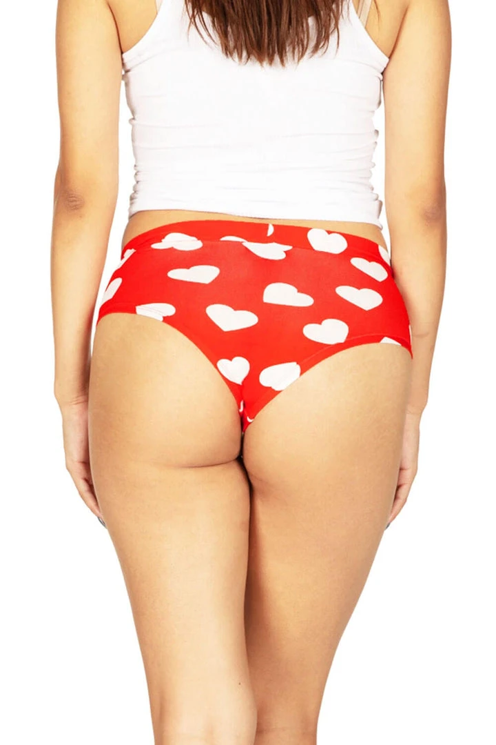 Tipsy Elves Women's Beating Hearts Underwear 4 Tipsy Elves Women's Beating Hearts Underwear