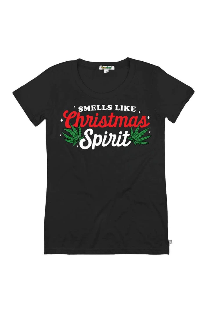 Tipsy Elves Women's Christmas Spirit Tee 3 Tipsy Elves Women's Christmas Spirit Tee