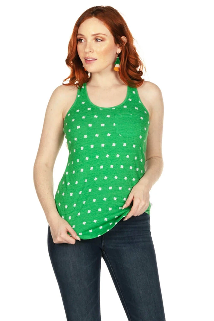 Tipsy Elves Women's Clover Tank Top 5 Tipsy Elves Women's Clover Tank Top