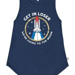 Tipsy Elves Women's We're Going To The Moon Tank Top