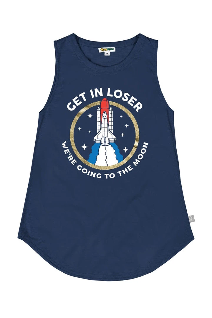 Tipsy Elves Women's We're Going To The Moon Tank Top 3 Tipsy Elves Women's We're Going To The Moon Tank Top