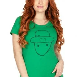 Tipsy Elves Women's Leprechaun Sketch Tee 8 Tipsy Elves Women's Leprechaun Sketch Tee