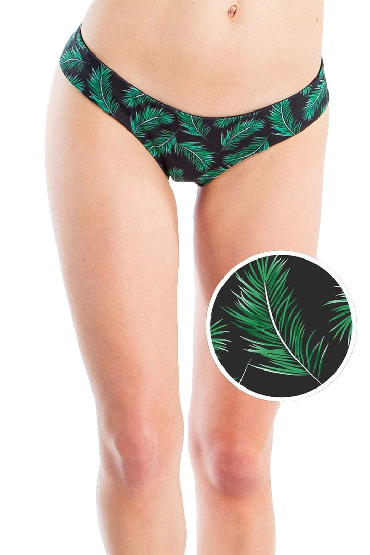 Tipsy Elves Women's Palm Princess Bikini Bottom 3 Tipsy Elves Women's Palm Princess Bikini Bottom