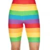Tipsy Elves Rainbow Bike Shorts - Women's Cut 2 Tipsy Elves Rainbow Bike Shorts - Women's Cut