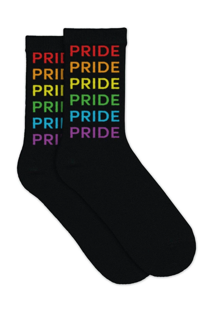 Tipsy Elves Pride Socks - Women's Cut 3 Tipsy Elves Pride Socks - Women's Cut