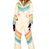 Tipsy Elves Women's Retro Rainbow Snow Suit 1 Tipsy Elves Women's Retro Rainbow Snow Suit
