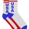 Tipsy Elves Women's Retro USA Socks 1 Tipsy Elves Women's Retro USA Socks