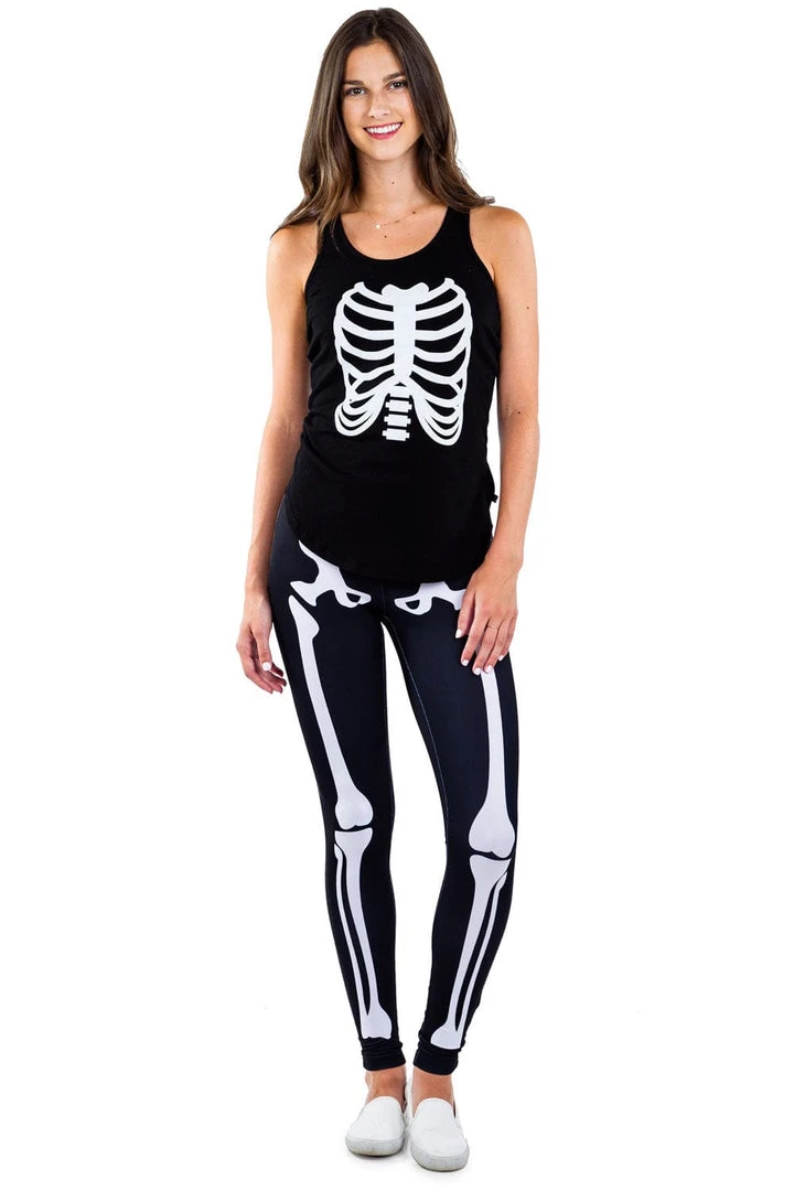 Tipsy Elves Women's Skeleton Tank Top 5 Tipsy Elves Women's Skeleton Tank Top