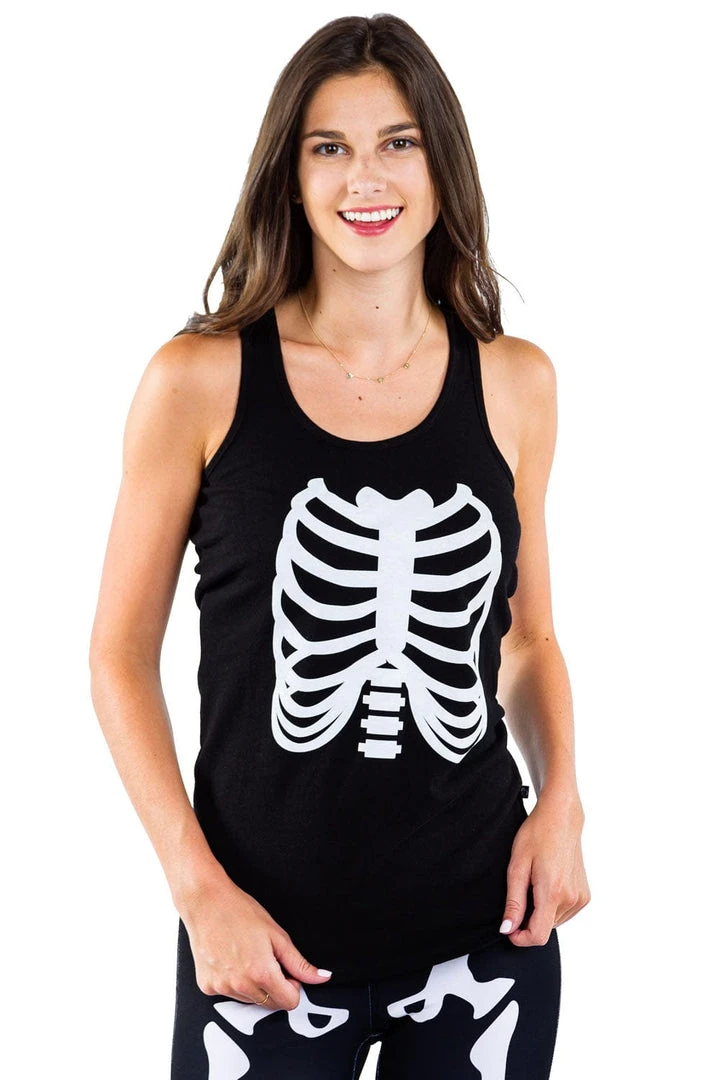 Tipsy Elves Women's Skeleton Tank Top 3 Tipsy Elves Women's Skeleton Tank Top