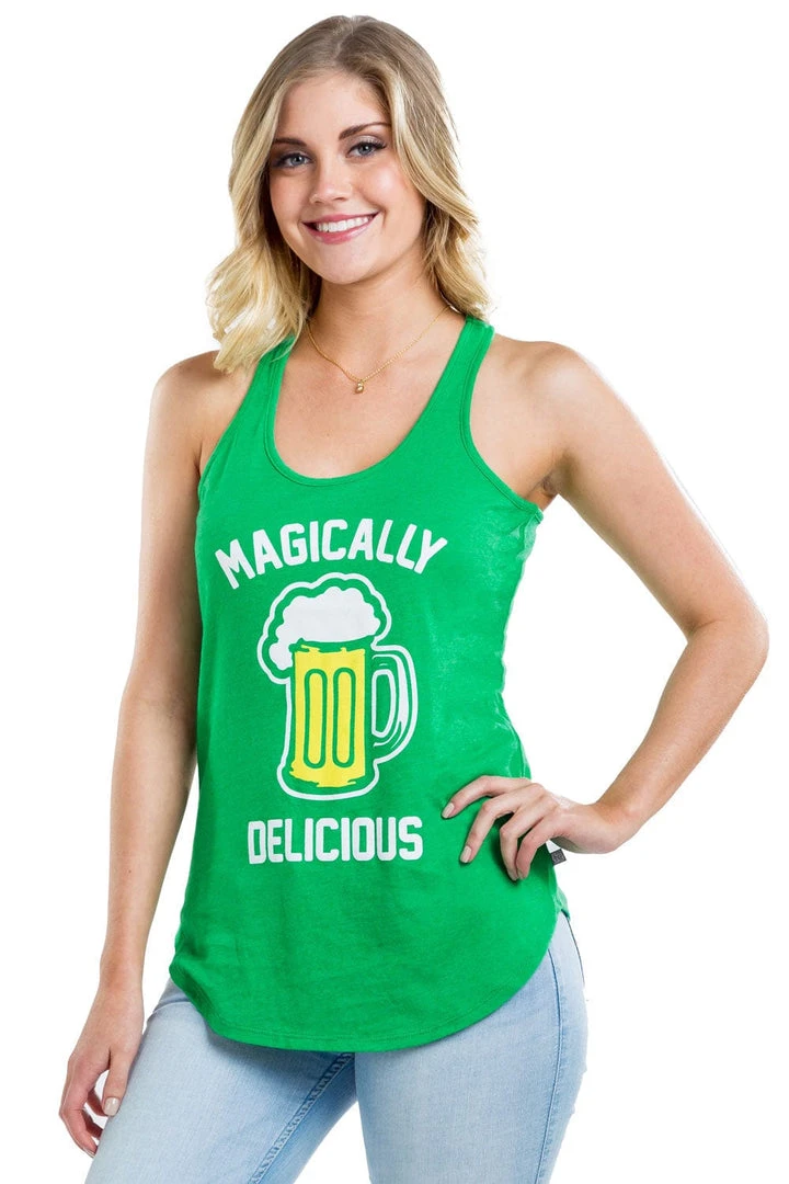 Tipsy Elves Women's Magically Delicious Tank Top 4 Tipsy Elves Women's Magically Delicious Tank Top