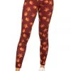 Tipsy Elves Leaf An Impression Leggings Women 2 Tipsy Elves Leaf An Impression Leggings Women